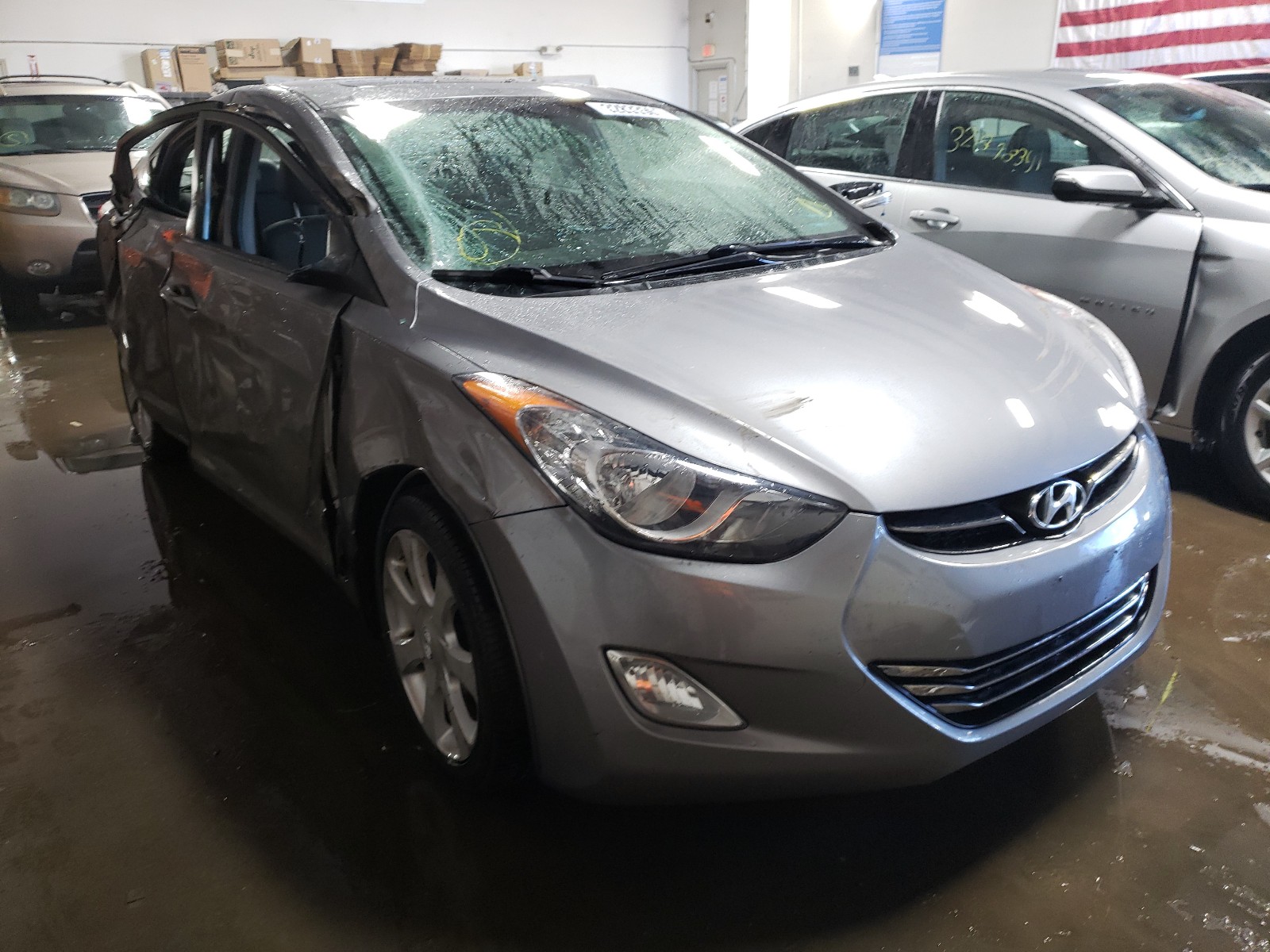 HYUNDAI ELANTRA GL 2012 kmhdh4ae3cu455493