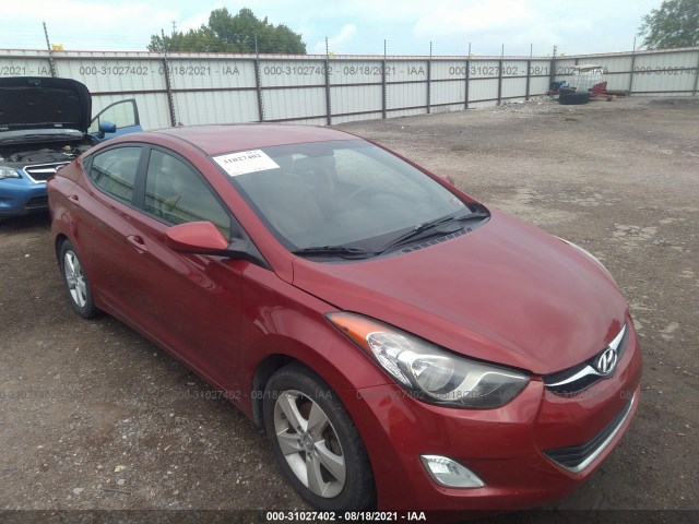 HYUNDAI ELANTRA 2013 kmhdh4ae3du487331