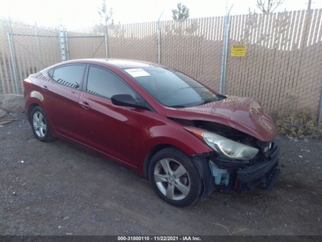 HYUNDAI ELANTRA 2013 kmhdh4ae3du508436