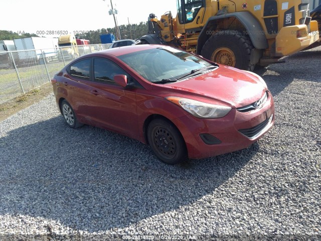 HYUNDAI ELANTRA 2013 kmhdh4ae3du526094