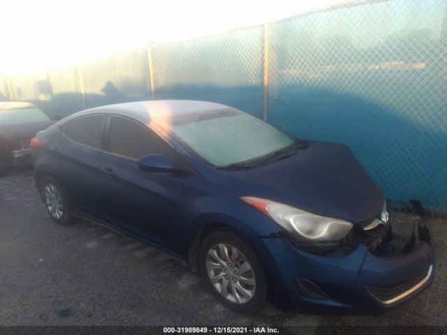 HYUNDAI ELANTRA 2013 kmhdh4ae3du535958