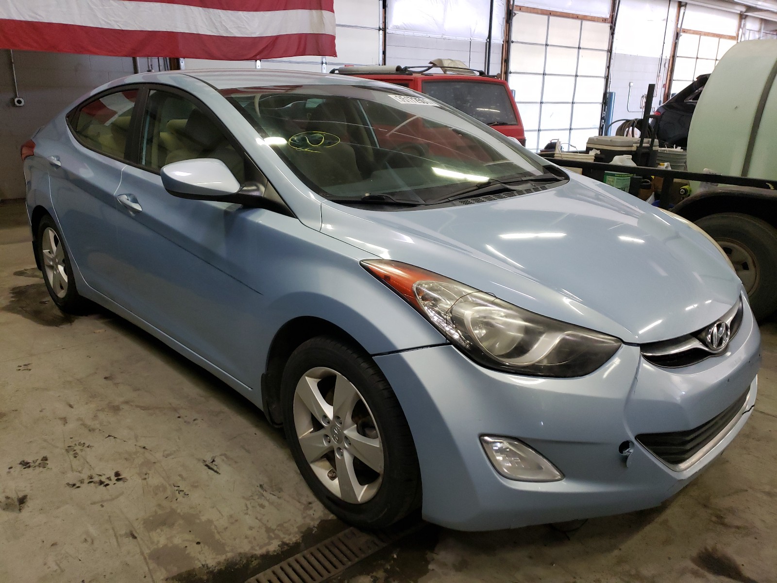 HYUNDAI ELANTRA GL 2013 kmhdh4ae3du541873