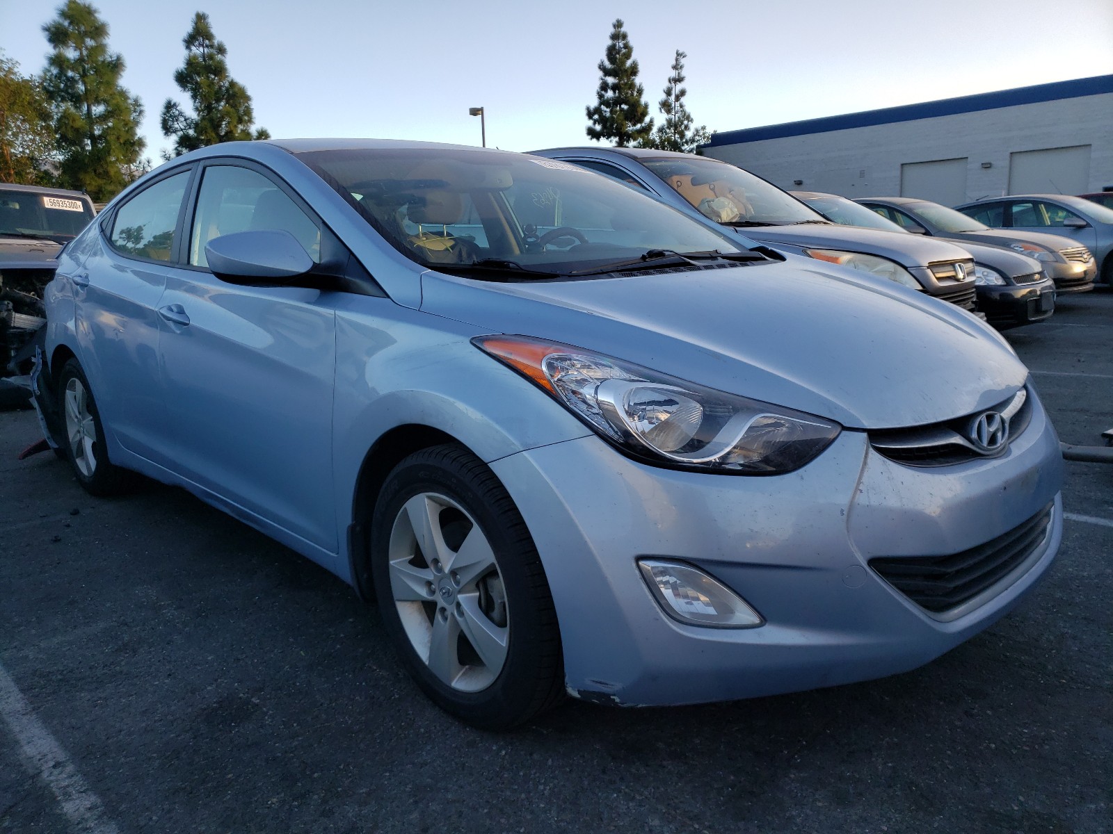 HYUNDAI ELANTRA GL 2013 kmhdh4ae3du593990