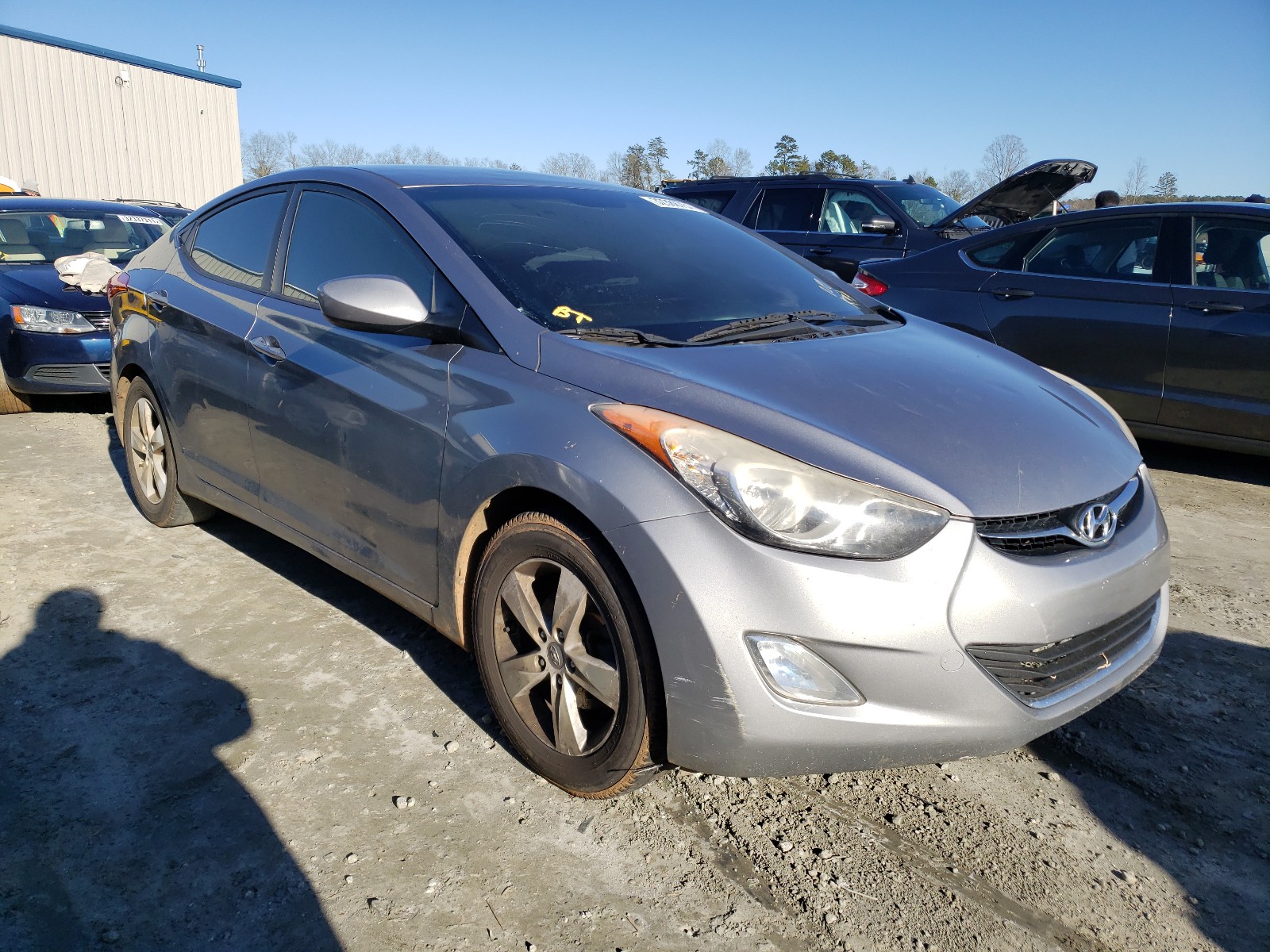 HYUNDAI ELANTRA GL 2013 kmhdh4ae3du711195