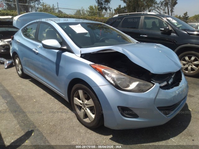 HYUNDAI ELANTRA 2013 kmhdh4ae3du724352