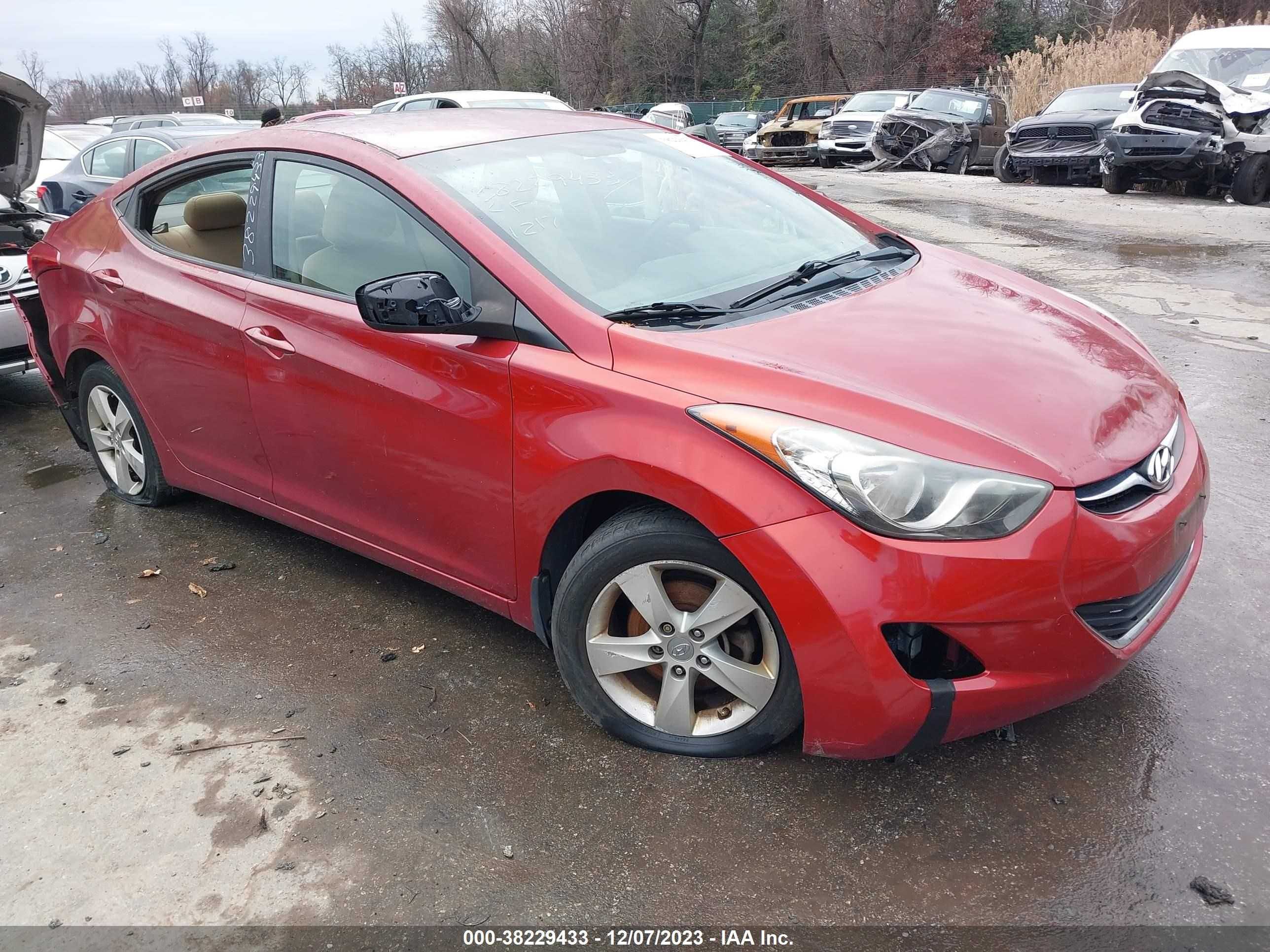 HYUNDAI ELANTRA 2013 kmhdh4ae3du792439