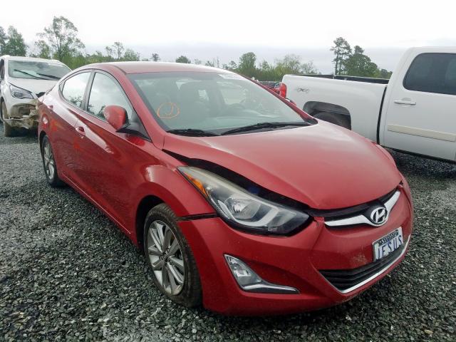 HYUNDAI ELANTRA SE 2014 kmhdh4ae3eu027040