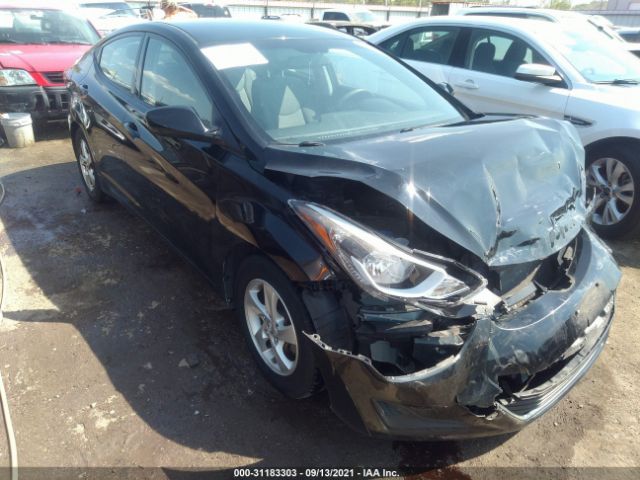 HYUNDAI ELANTRA 2014 kmhdh4ae3eu038961