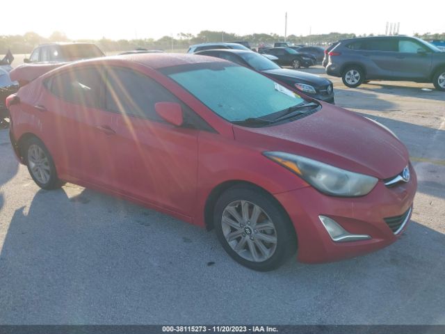 HYUNDAI ELANTRA 2014 kmhdh4ae3eu047806