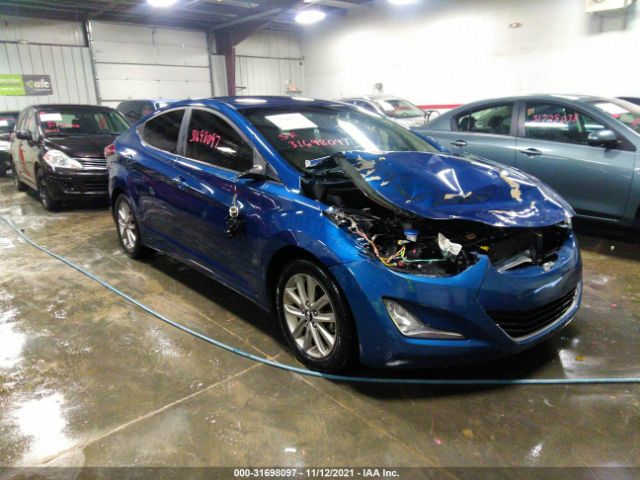 HYUNDAI ELANTRA 2014 kmhdh4ae3eu054898