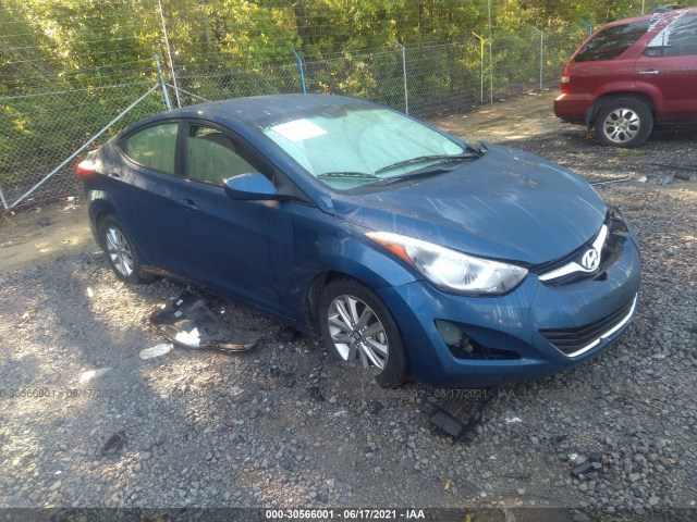 HYUNDAI ELANTRA 2014 kmhdh4ae3eu060944