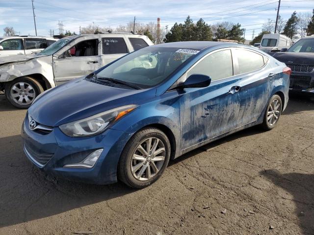 HYUNDAI ELANTRA 2014 kmhdh4ae3eu081910