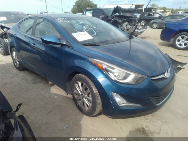 HYUNDAI ELANTRA 2014 kmhdh4ae3eu082930