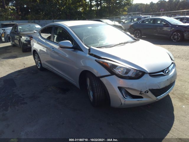 HYUNDAI ELANTRA 2014 kmhdh4ae3eu085813