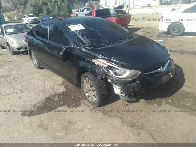 HYUNDAI ELANTRA 2014 kmhdh4ae3eu097623