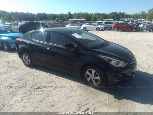 HYUNDAI ELANTRA 2014 kmhdh4ae3eu103145