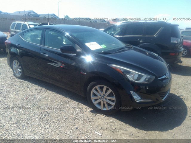 HYUNDAI ELANTRA 2014 kmhdh4ae3eu104795