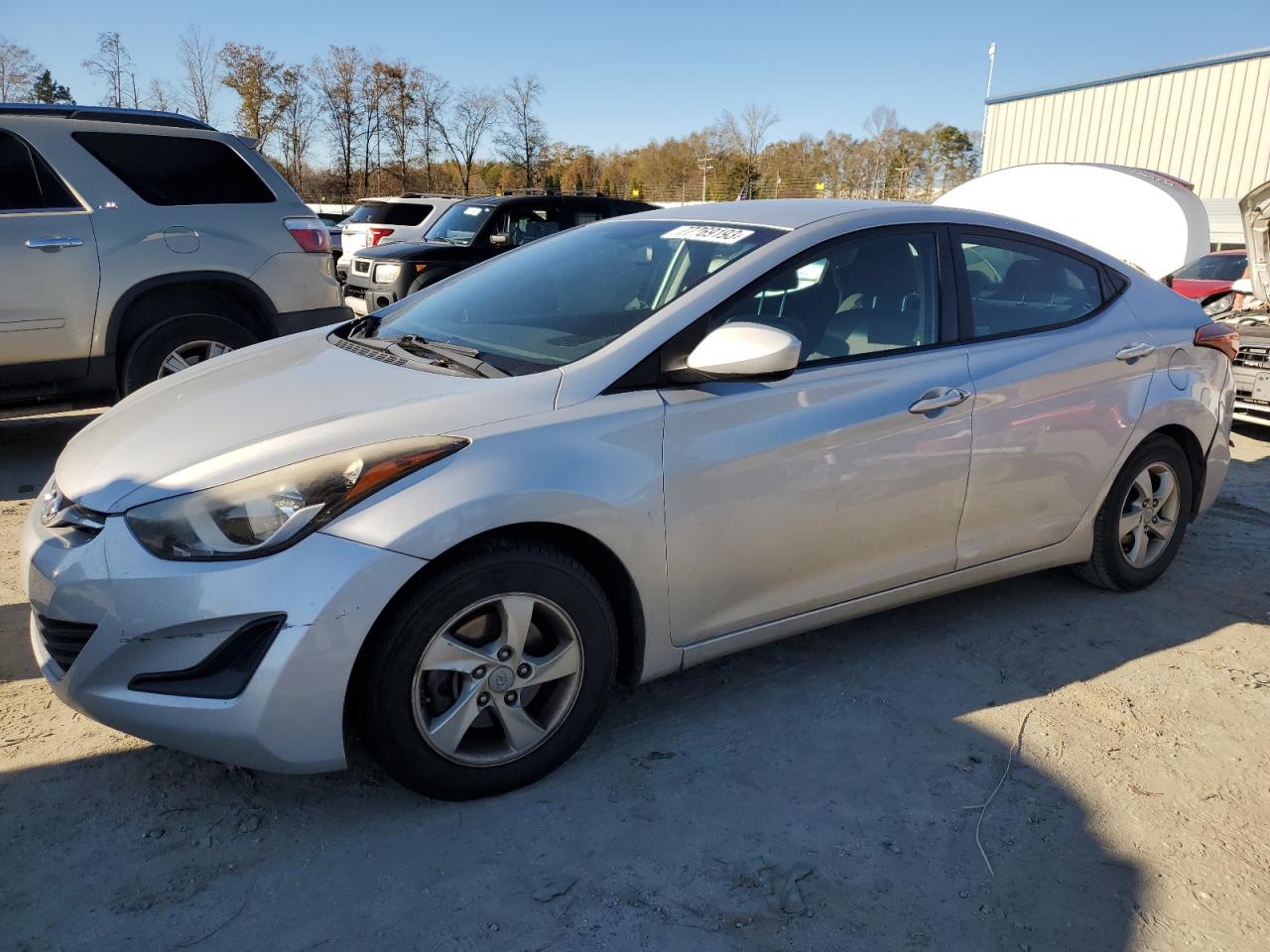 HYUNDAI ELANTRA 2014 kmhdh4ae3eu106322