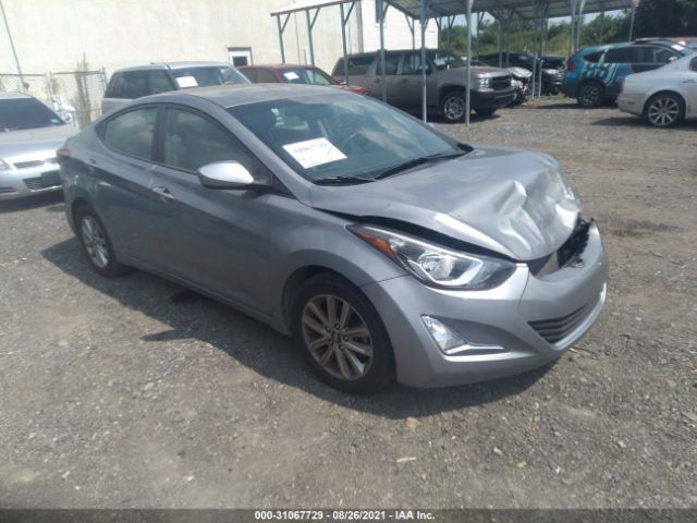 HYUNDAI ELANTRA 2014 kmhdh4ae3eu116784