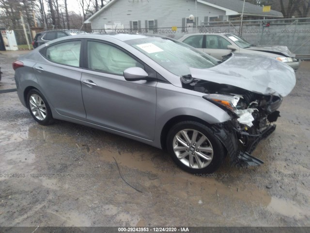 HYUNDAI ELANTRA 2014 kmhdh4ae3eu117711