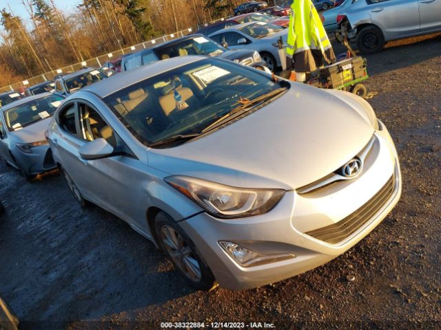 HYUNDAI ELANTRA 2014 kmhdh4ae3eu124190