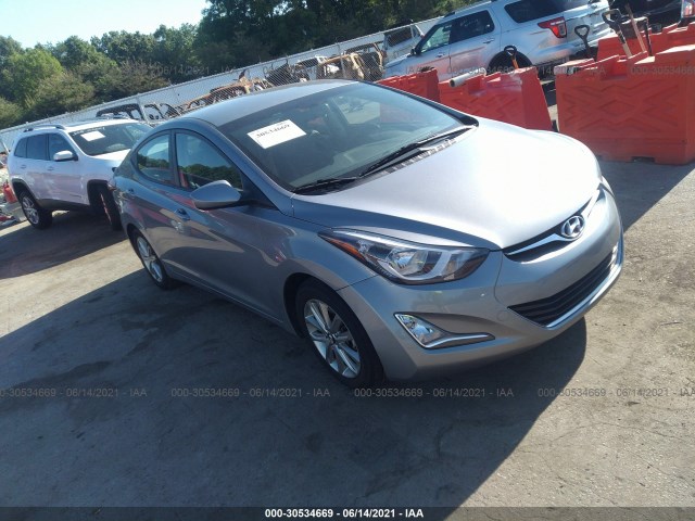 HYUNDAI ELANTRA 2014 kmhdh4ae3eu125307