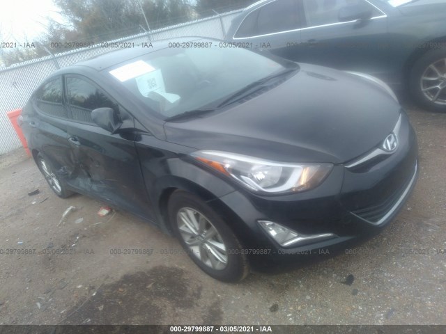 HYUNDAI ELANTRA 2014 kmhdh4ae3eu136209