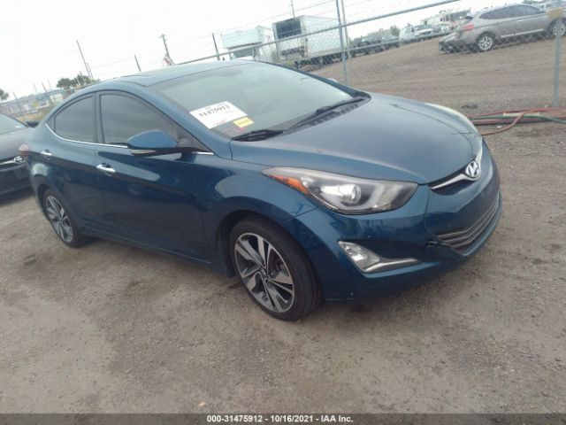 HYUNDAI ELANTRA 2014 kmhdh4ae3eu137814