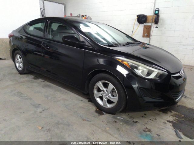 HYUNDAI ELANTRA 2014 kmhdh4ae3eu143967