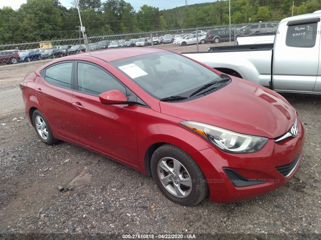 HYUNDAI ELANTRA 2014 kmhdh4ae3eu145234