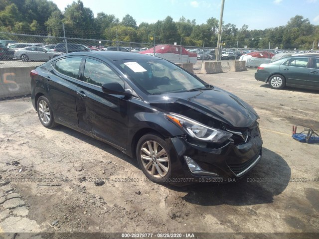 HYUNDAI ELANTRA 2014 kmhdh4ae3eu146433