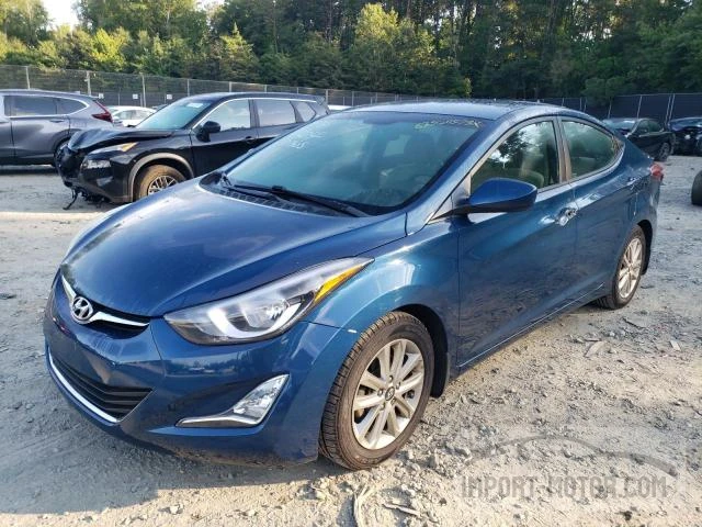 HYUNDAI ELANTRA 2014 kmhdh4ae3eu147324