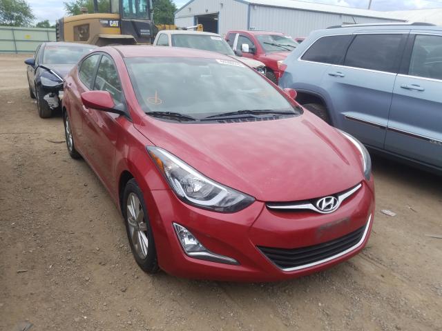 HYUNDAI ELANTRA SE 2014 kmhdh4ae3eu152555