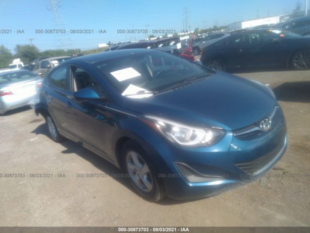 HYUNDAI ELANTRA 2014 kmhdh4ae3eu156122