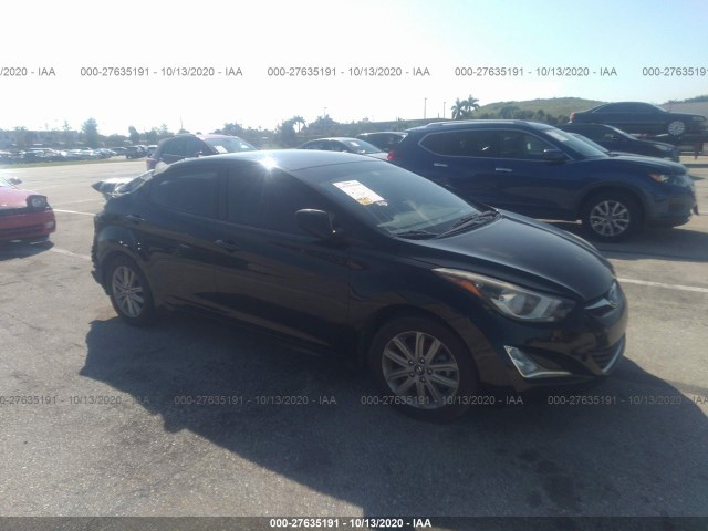 HYUNDAI ELANTRA 2014 kmhdh4ae3eu164883