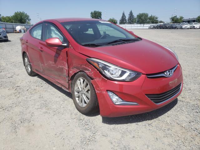 HYUNDAI ELANTRA SE 2014 kmhdh4ae3eu167718