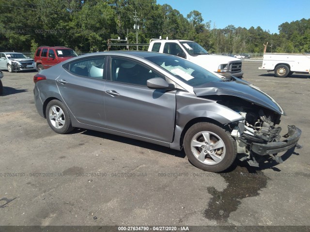 HYUNDAI ELANTRA 2014 kmhdh4ae3eu169114