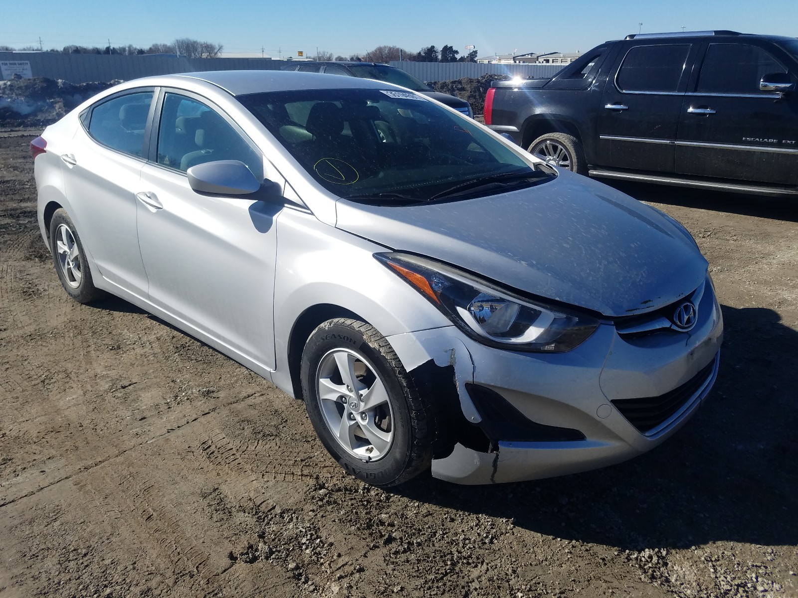 HYUNDAI ELANTRA SE 2014 kmhdh4ae3eu176659