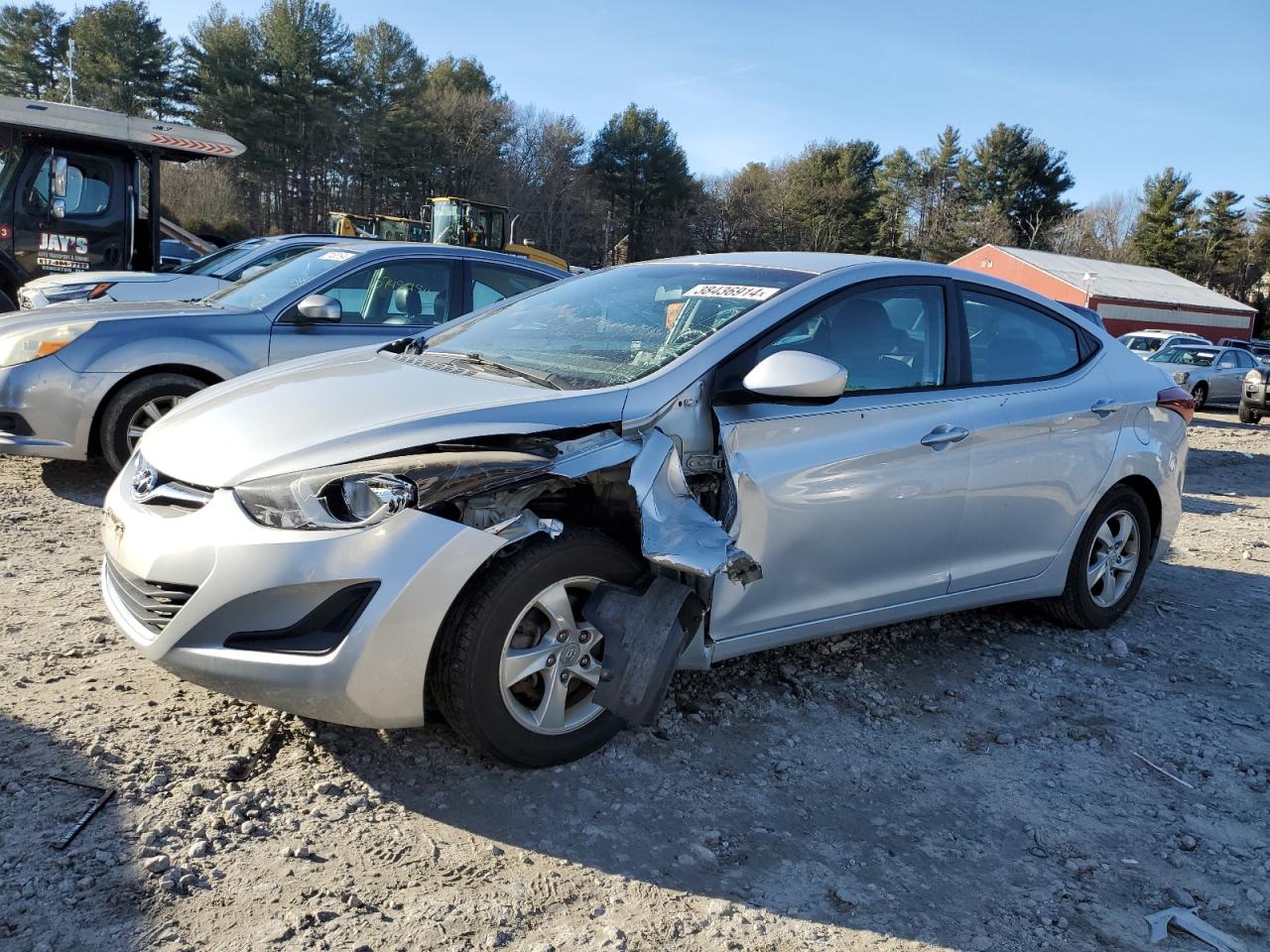 HYUNDAI ELANTRA 2014 kmhdh4ae3eu181361