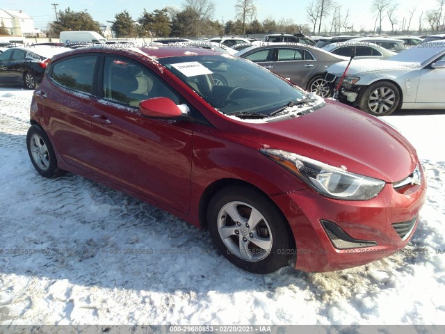 HYUNDAI ELANTRA 2014 kmhdh4ae3eu182283