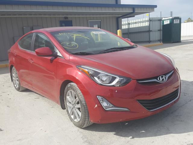 HYUNDAI ELANTRA SE 2014 kmhdh4ae3eu182672