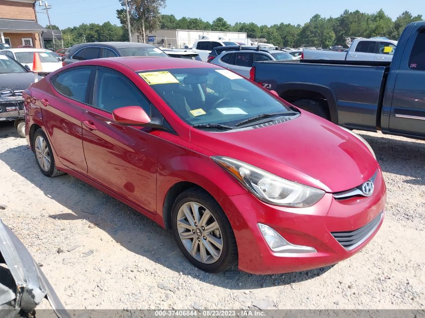 HYUNDAI ELANTRA 2014 kmhdh4ae3eu184390