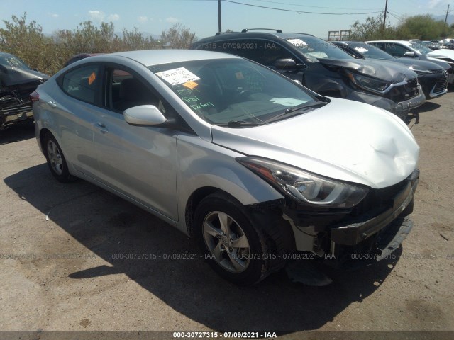 HYUNDAI ELANTRA 2014 kmhdh4ae3eu184695