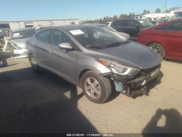 HYUNDAI ELANTRA 2014 kmhdh4ae3eu191209