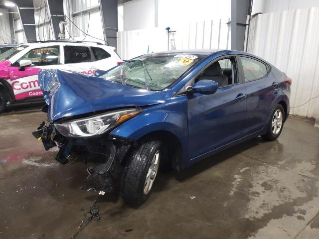 HYUNDAI ELANTRA 2014 kmhdh4ae3eu198306