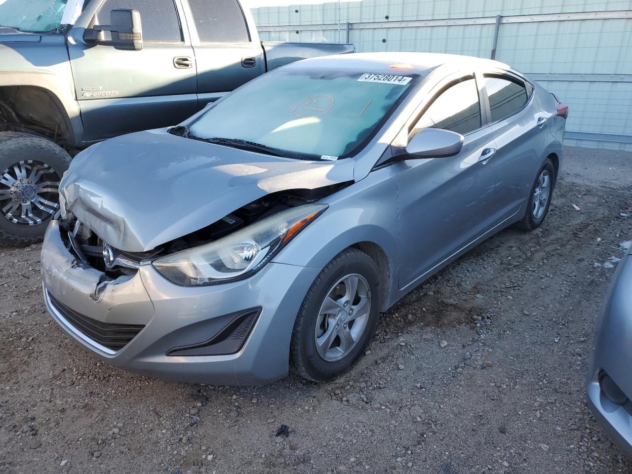 HYUNDAI ELANTRA 2014 kmhdh4ae3eu198466