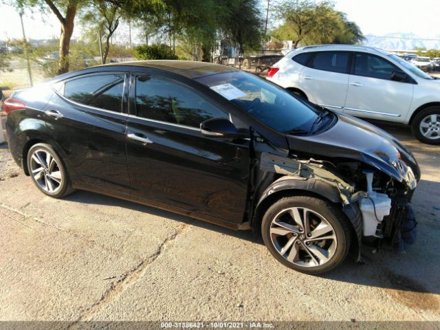 HYUNDAI ELANTRA 2014 kmhdh4ae3eu201933