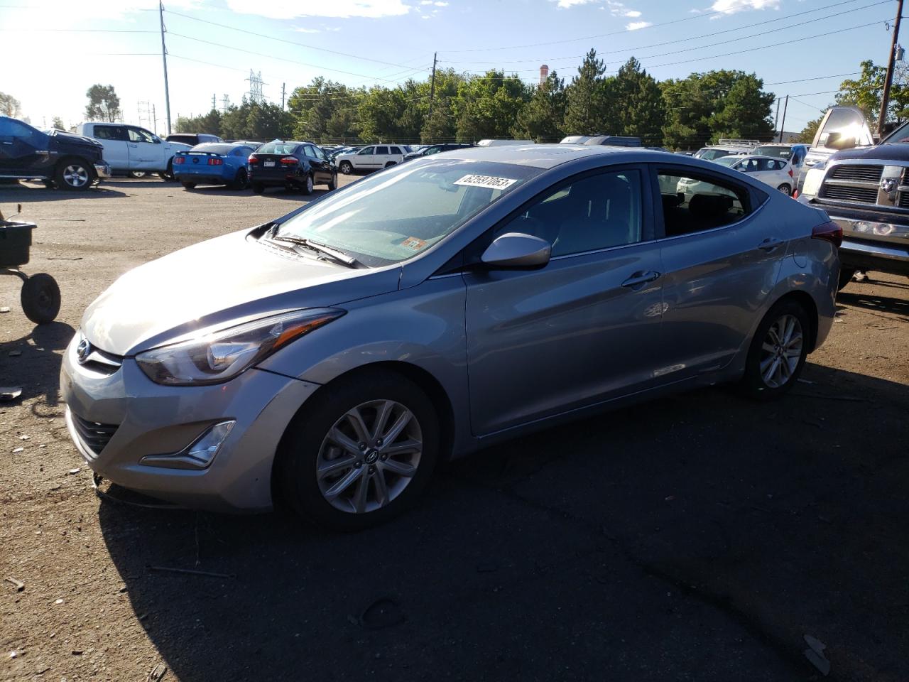 HYUNDAI ELANTRA 2015 kmhdh4ae3fu224453