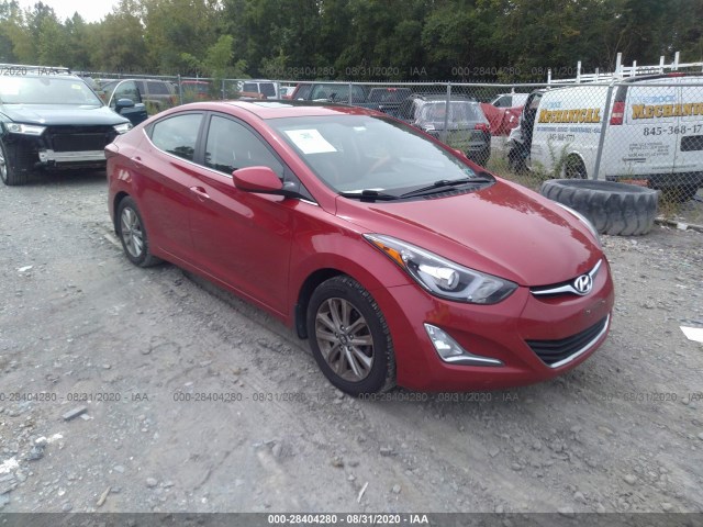 HYUNDAI ELANTRA 2015 kmhdh4ae3fu225103