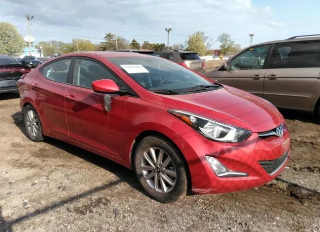 HYUNDAI ELANTRA 2015 kmhdh4ae3fu225599